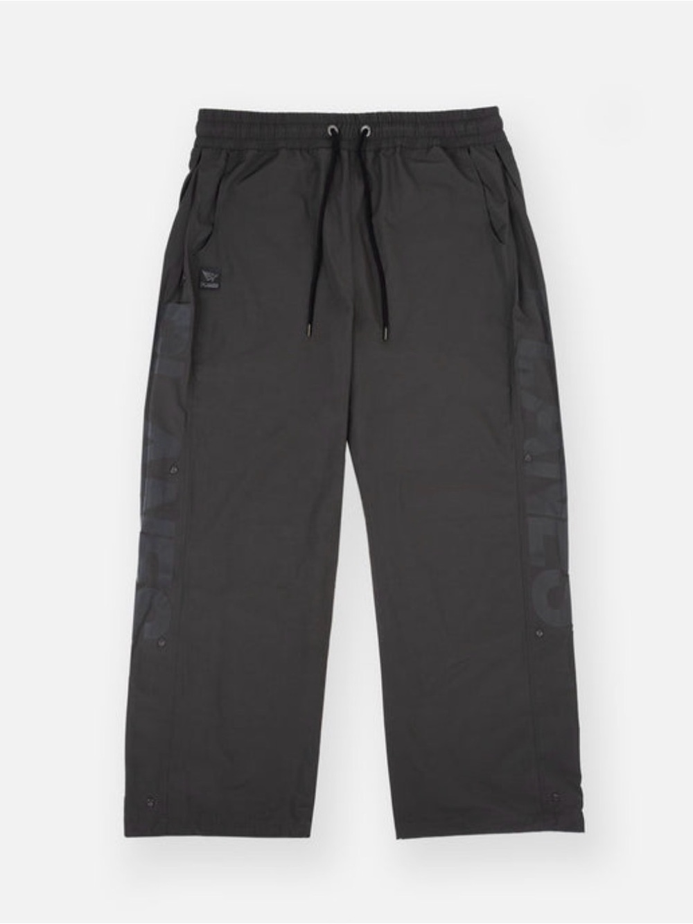 Paper Planes Side Snap Parachute Pants Mens 3XL Black 3M Reflective Jay Z NWT
